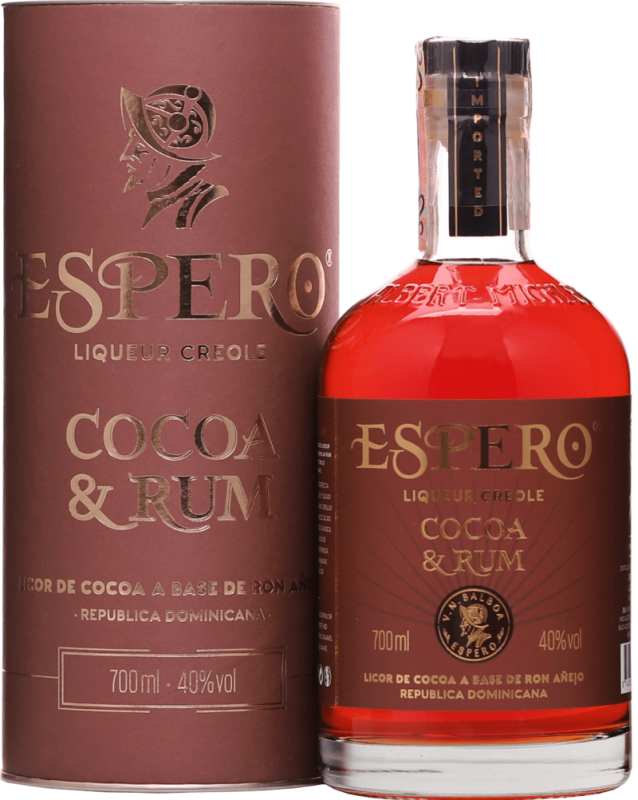 Ron Espero Cocoa & Rum 40% 0,7l (darèekové balenie kazeta)