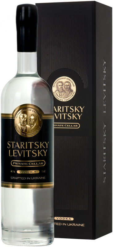 Staritsky Levitsky Private Cellar Vodka 40% 0,7l (darèekové balenie kazeta)