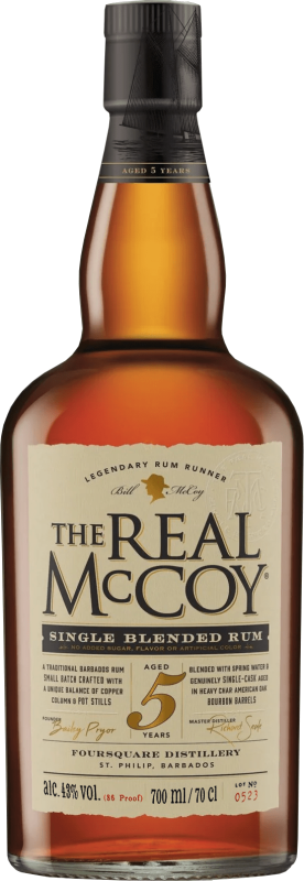 The Real McCoy 5 ročný 43% 0,7l The Real McCoy 5 ročný 43% 0,7l